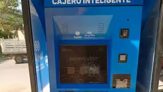 Cabe recordar que se colocaron 36 cajeros a lo largo del Periférico de Mérida