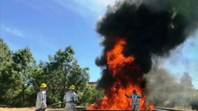 La capacitación se realizó en el marco del Programa Anual de Simulacros 2022.