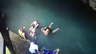 El lugar es visitado por varias personas y cuenta con cavernas, aves, caballos