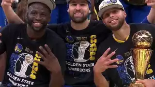 Stephen Curry se coronó MVP de la NBA al vencer con Golden Warriors