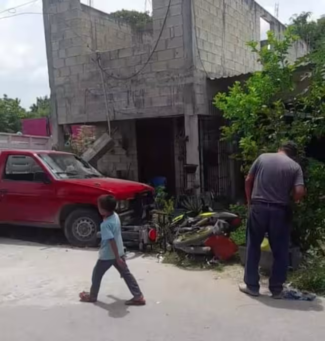El tortillero no sufrió lesiones de consideración tras el fuerte accidente