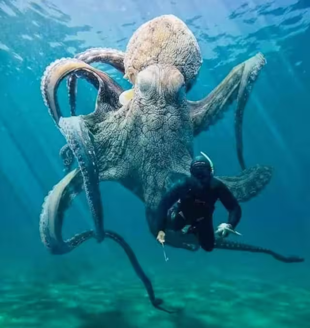 Pulpo gigante del pacífico