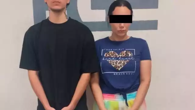 Los detenidos tenían en su poder bolsas de drogas, al parecer mariguana.