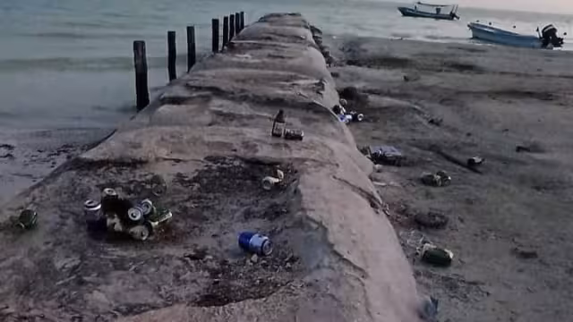 Habitantes y prestadores de servicios reclaman a visitantes que dejan un cochinero en las playas; piden ser responsables