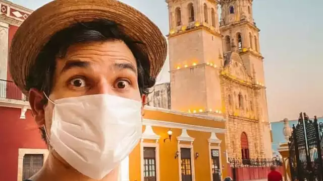 El youtuber se encuentra en Campeche para promocionar el estado Foto: Alan Estrada