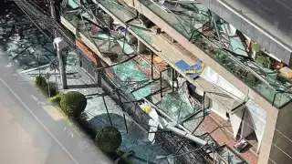 Explosión por gas en edificio en Benito Juárez