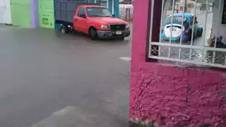 Fraccionamiento los aguacates y las calles 59 X 46, 50 X 37, fueron algunas de las afectadas