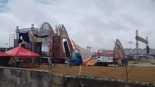 El escenario del Carnaval de Mérida se encuentra en buenas condiciones