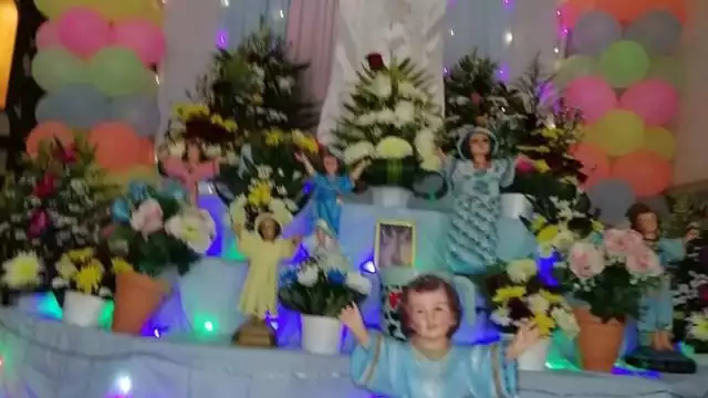 Realizan procesión del Niño Divino en Chocholá