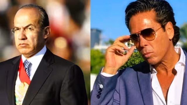 Palazuelos y Calderón se enfrentaron en una disputa legal. Foto: Especial