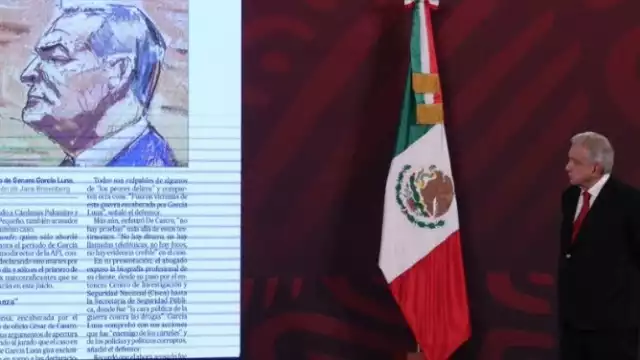 AMLO se refirió al caso de Genaro García Luna