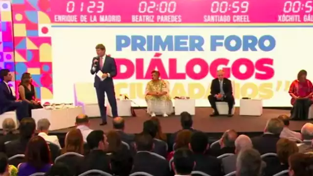 El Frente Amplio por Méxito tuvo su primer debate este jueves 10 de agosto