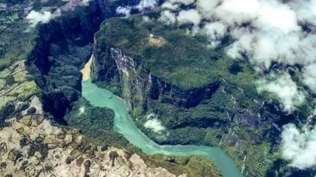 El Cañón del Sumidero es una zona protegida de Chiapas. Foto: Especial