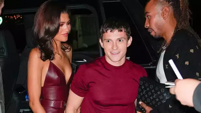 La pareja está de paso en Nueva York