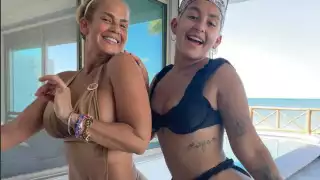 Romina y Niurka en Yucatán