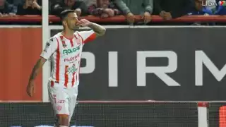Édgar Méndez fue el autor del único gol del partido