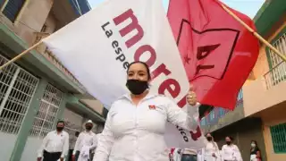 En el ataque el esposo de la candidata de Morena Rosa Elia Milán Pintor resultó herido