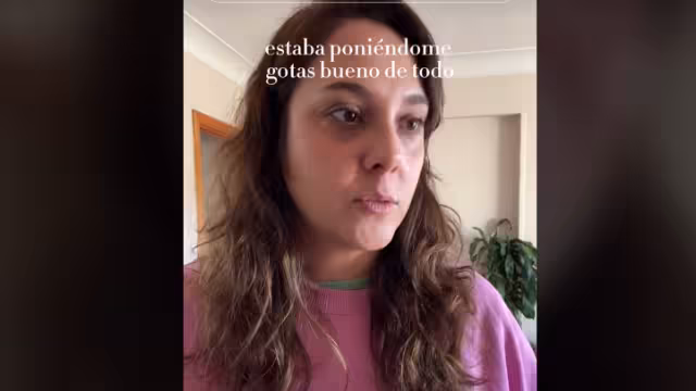 La joven celebró en grande que recuperó el olfato