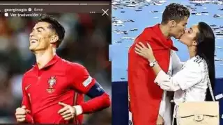 Esposa de Cristiano Ronaldo explota tras eliminación de Portugal