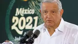 El presidente López Obrador aprovechó la mañanera para felicitar a Don Mario Menéndez