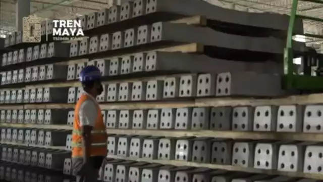 La construcción de durmientes busca abastecer el Tramo 4  del Tren Maya