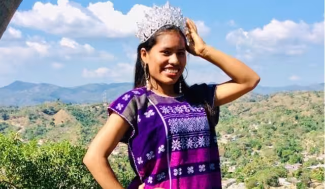 Silvia Julien Michelle siempre ha tratado de apoyar la belleza femenina indígena