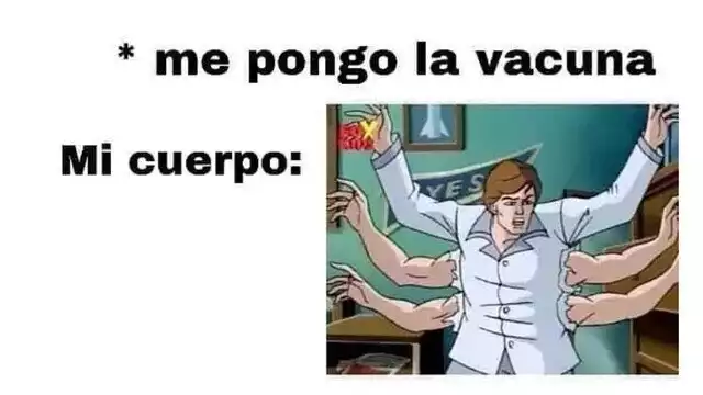 Los efectos secundarios de la vacuna anticovid en los millenials es la creación de memes