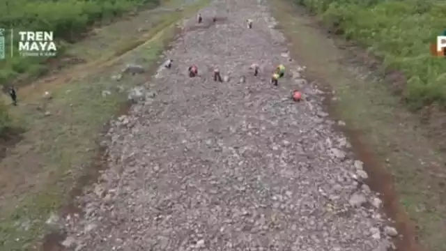 Sacbé significa camino blanco y es uno de los hallazgos más importantes durante los trabajos