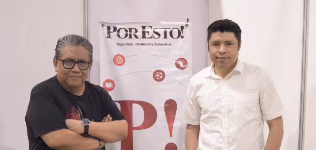 Jesús Alejo y Enrique Mendoza de izquierda a derecha.