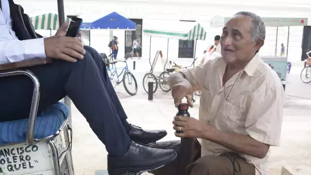 Las personas que desempeñan  esta labor tienen arriba de 60 años