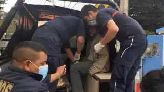 Tras localizarlo, Protección Civil y paramédicos fueron por el joven hasta la localidad de Kancabchen