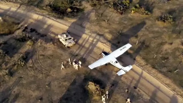 La avioneta permaneció asegurada por la FGR tres años, antes de que fuese sacada del sitio donde permanecía vigilada