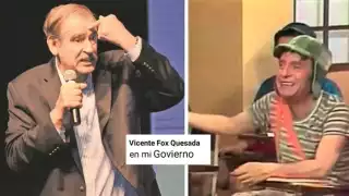 El error de Vicente Fox fue causa de burla en redes sociales