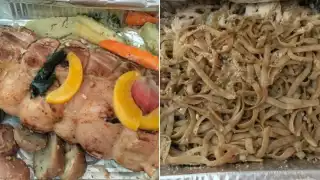 Los platos fuertes que ofreció el restaurante iban desde los 550 hasta mil 600 pesos