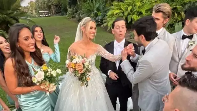 Guaynaa y Lele Pons se casaron y celebraron con una lujosa boda