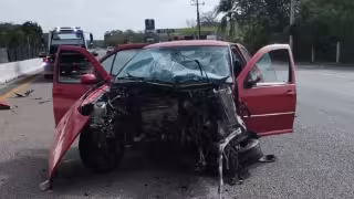 Una persona lesionada fue trasladada al hospital rural del municipio de Hecelchakán
