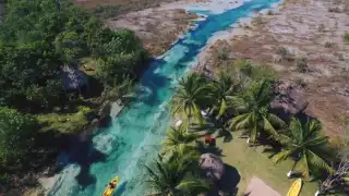 Rápidos de Bacalar en Quintana Roo