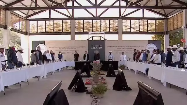 El mandatario federal arribó el pasado viernes a la entidad donde encabezó la tradicional mañanera