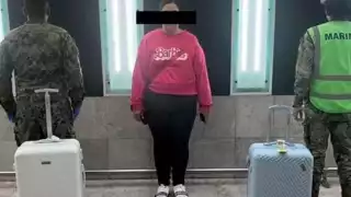 La mujer tenía una sudadera de Barbie con la que fue detenida 
