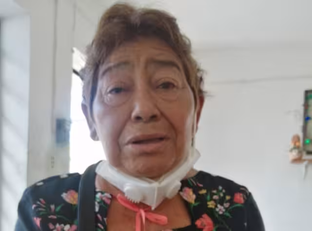 La mujer aseguró que Anel Perera le ha robado su pensión y ha mandado golpear a su otro hermano