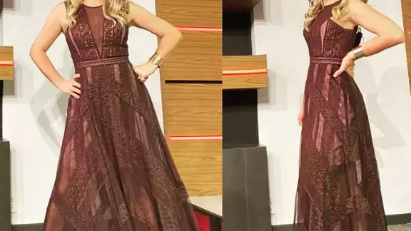 En aquella época, 1999, la famosa había sido invitada por el periodista Guillermo Ochoa a ser parte del noticiero "HOY MISMO"