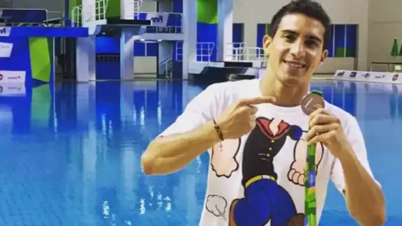 Rommel Pacheco participa en sus últimos Juegos Olímpicos en Tokio, Japón Rommel Pacheco participa en sus últimos Juegos Olímpicos en Tokio, Japón