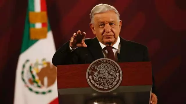 Presidente AMLO en conferencia de prensa