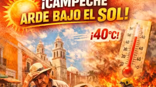 ¡Campeche arde bajo el sol! Este es el pronostico del clima para los próximos días