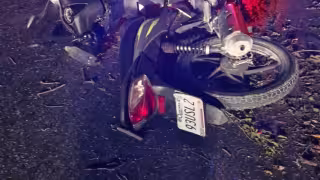 Motociclista termina grave durnate accidente en la carretera Gas Auto