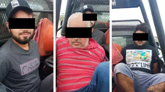 Fueron puestos a disposición de la Vicefiscalia General Regional con sede en Ciudad del Carmen