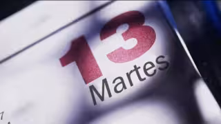 Martes 13, seis razones que lo hacen ver como una fecha de mala suerte