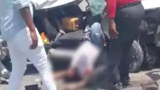 Un muerto y dos heridos, fue el saldo de un accidente automovilístico en la carretera Playa del Carmen-Tulum