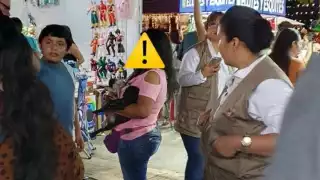 La dependencia instaló un punto de recepción de denuncias en la Plaza de la República