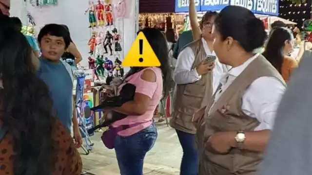 La dependencia instaló un punto de recepción de denuncias en la Plaza de la República